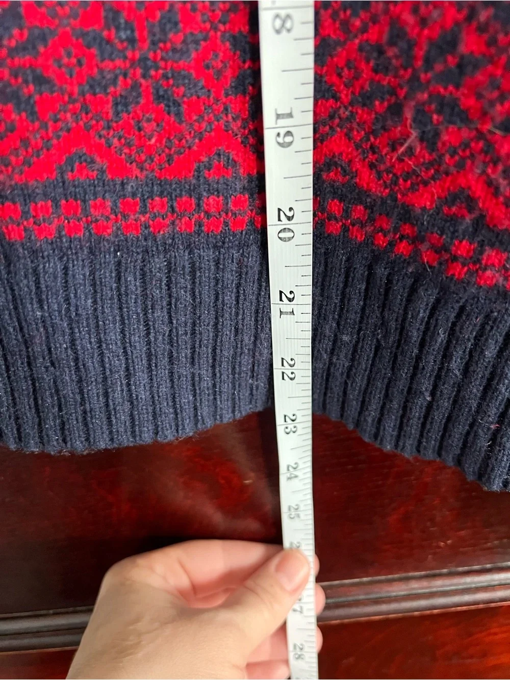 J Crew Women’s Nordic Fair Isle Lambswool Blend Crewneck size Medium - Picture 10 of 11
